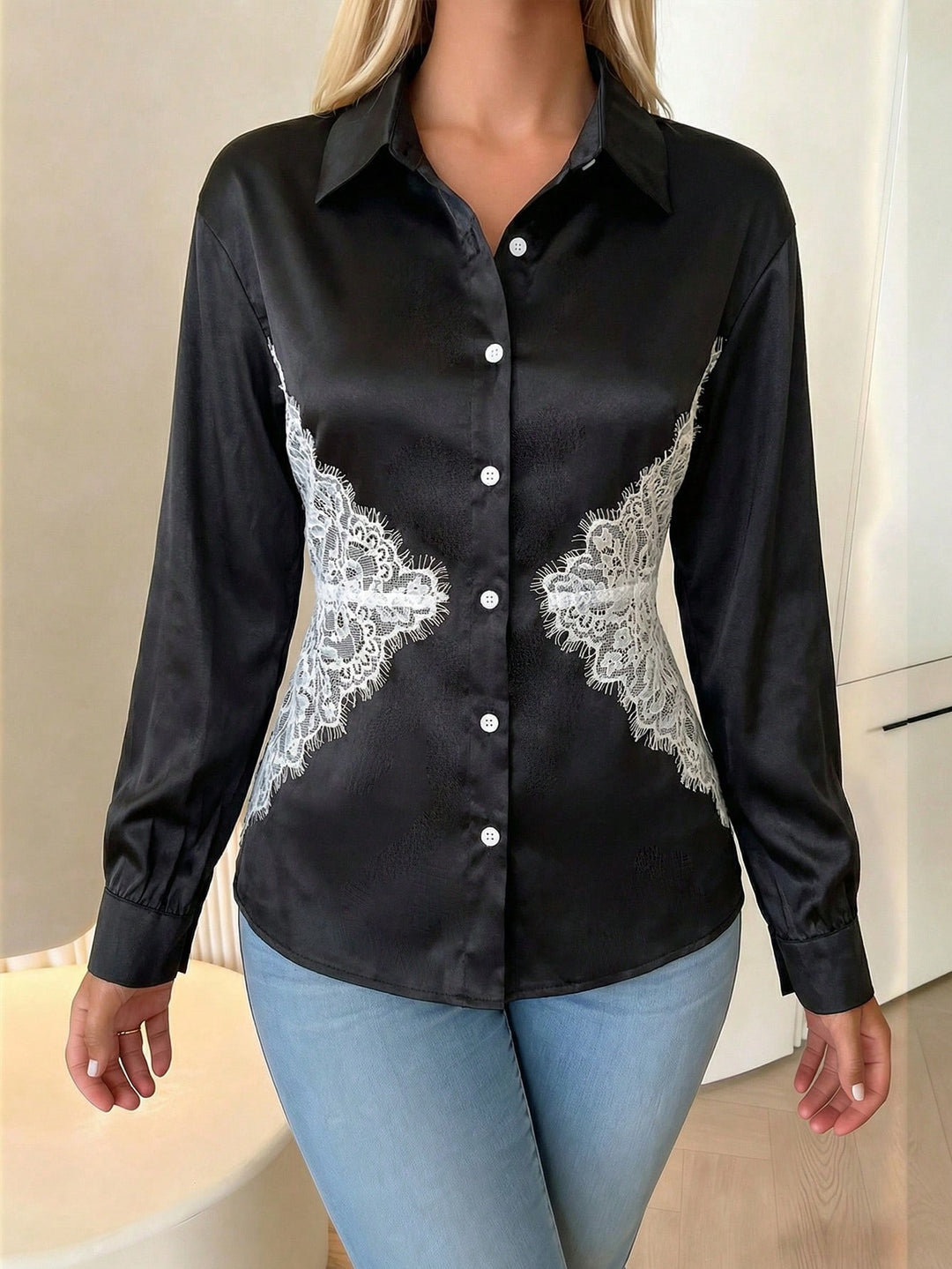 Bluza SHEIN, negru