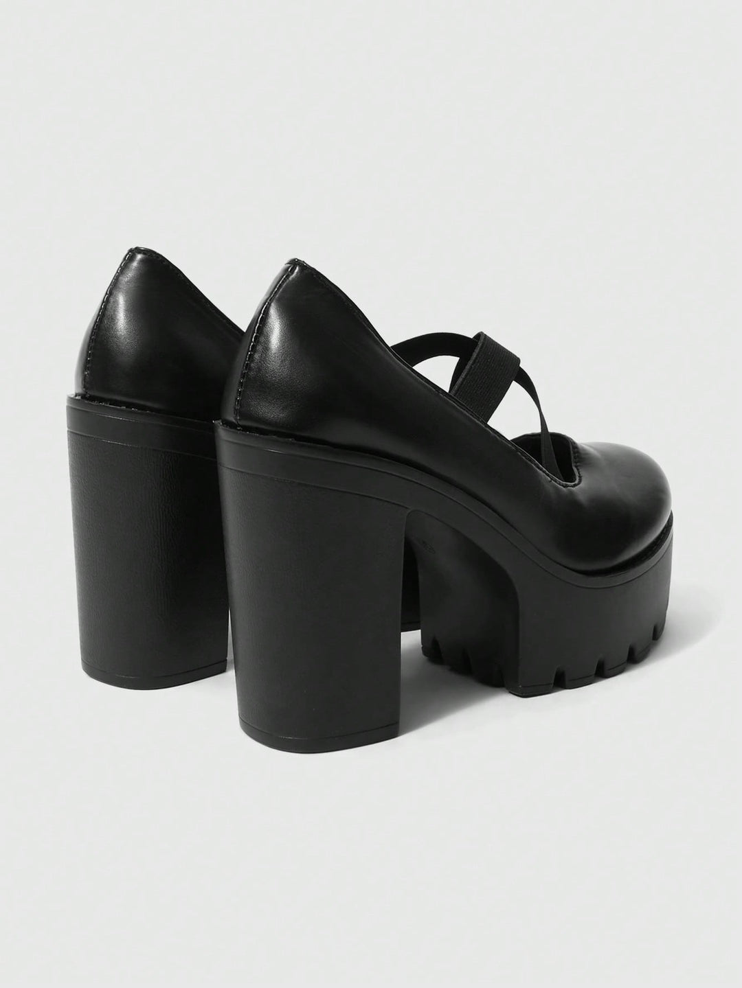 Pantofi cu toc SHEIN, negru