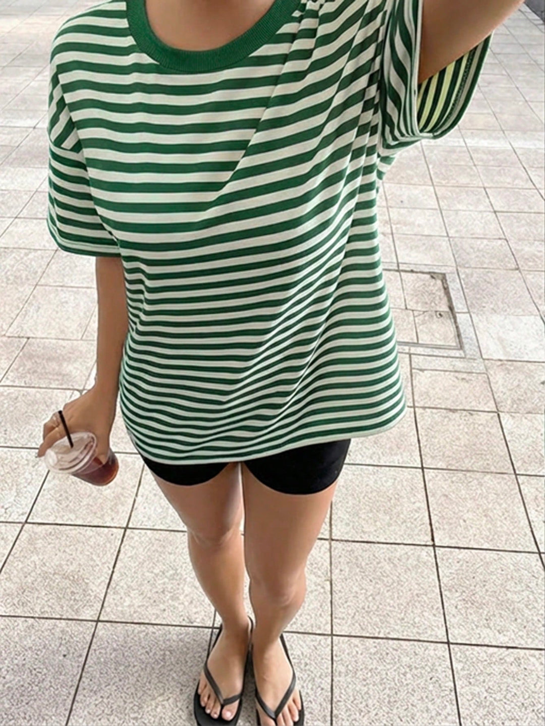 Tricou SHEIN, verde