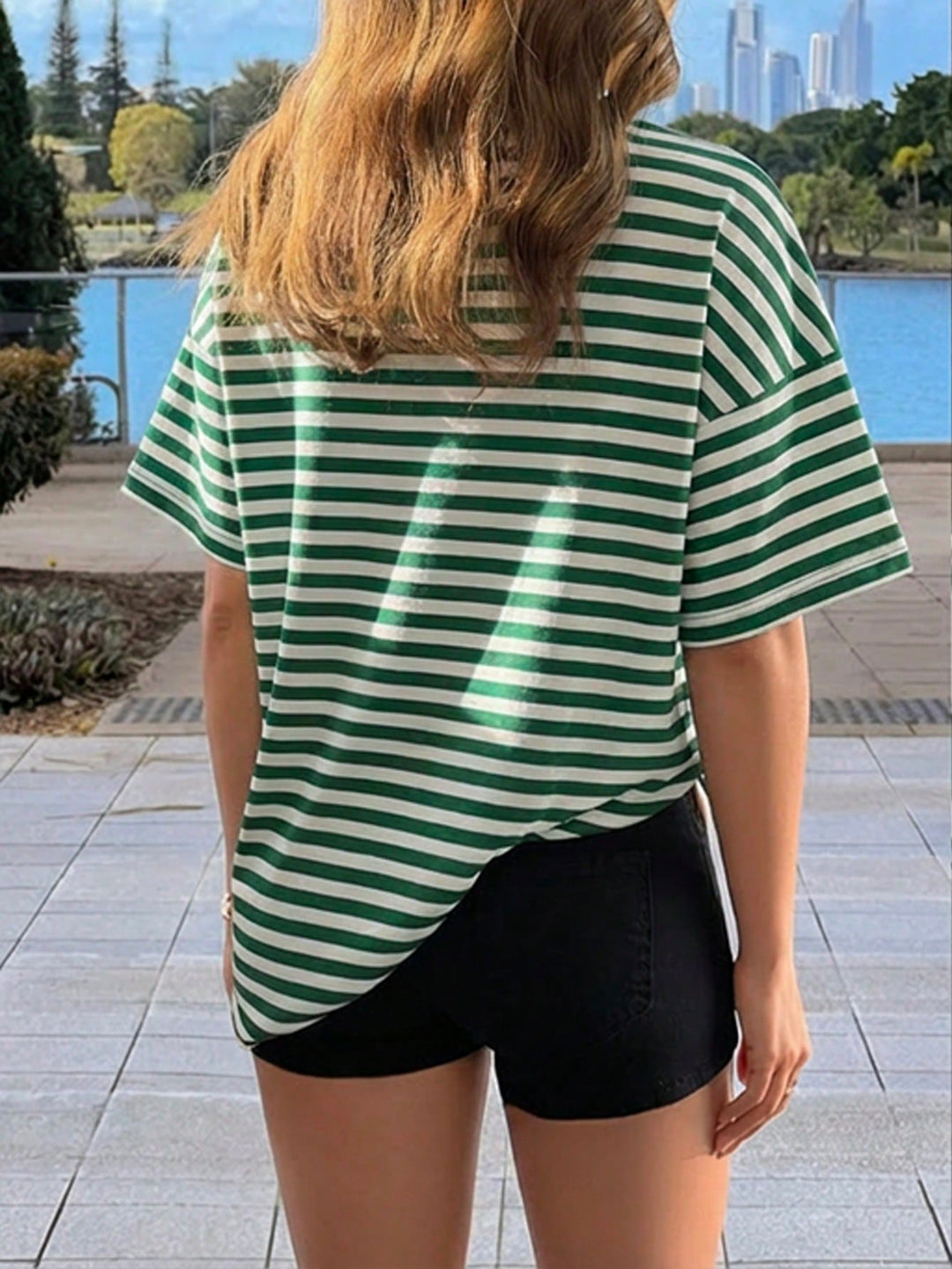Tricou SHEIN, verde