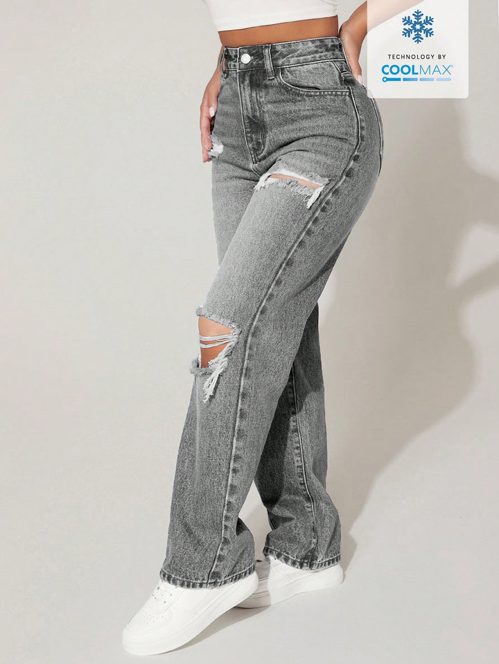 Jeans SHEIN, gri