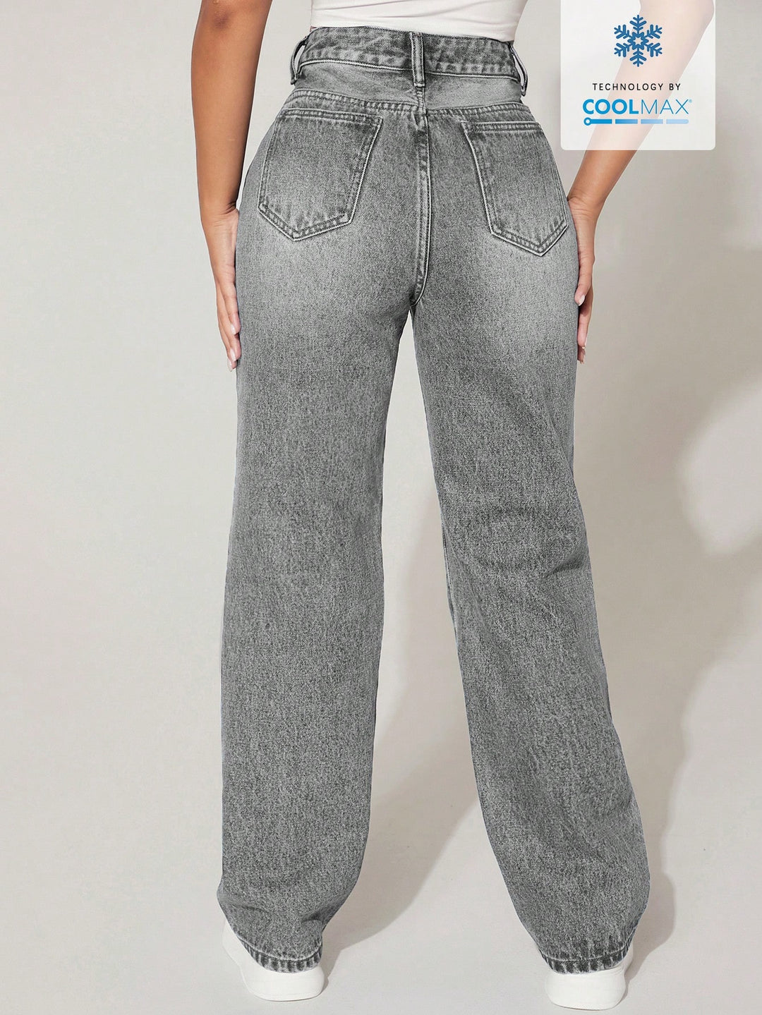 Jeans SHEIN, gri