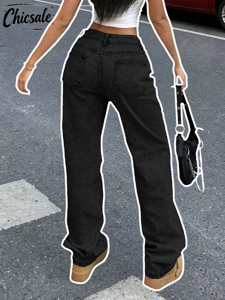Jeans SHEIN, negru