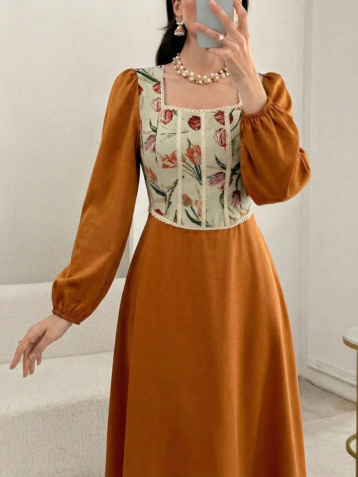 Rochie maxi SHEIN, galben