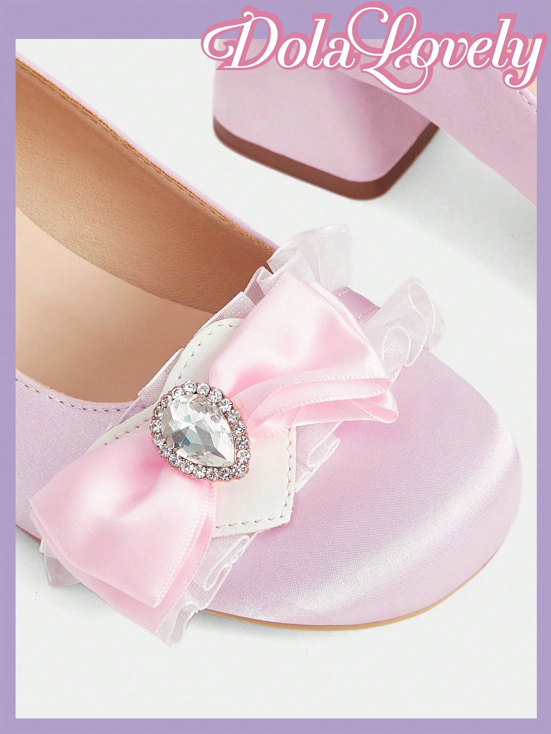 Pantofi cu toc SHEIN, roz