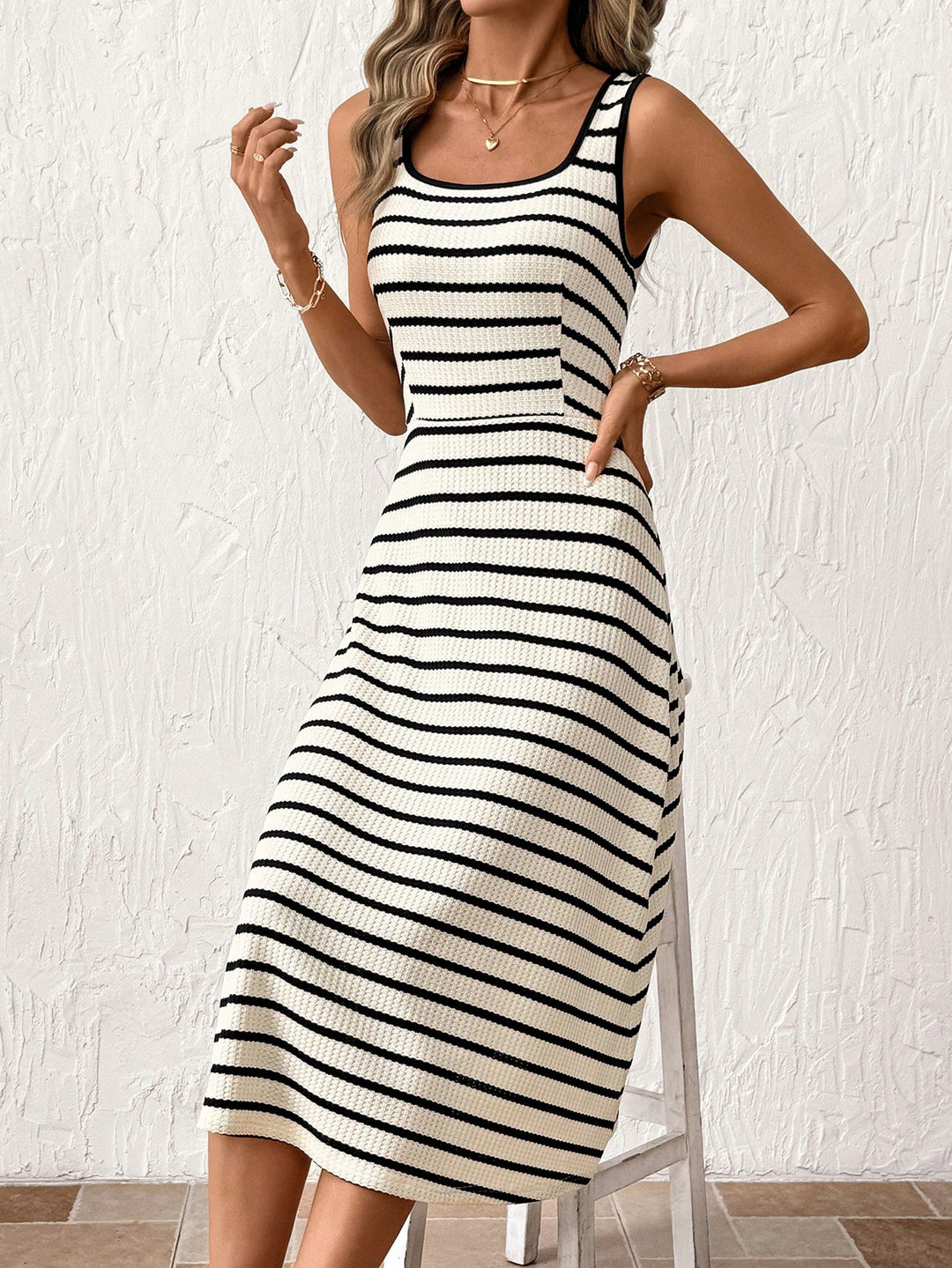 Rochie midi SHEIN, negru