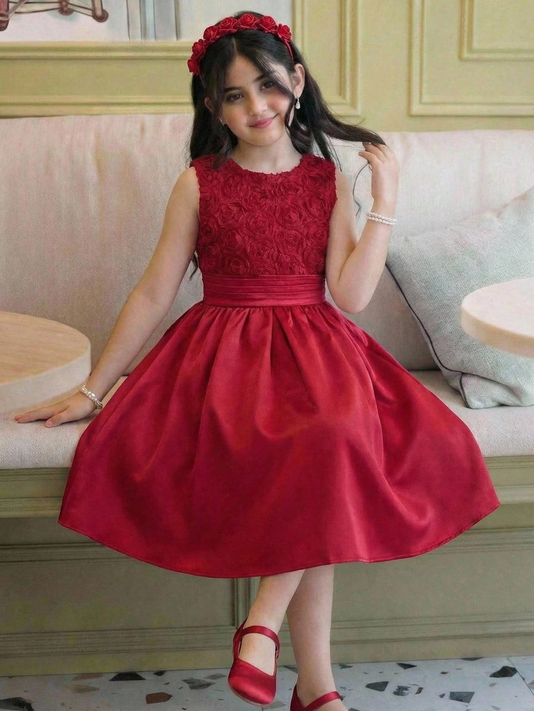 Rochie SHEIN, vișiniu