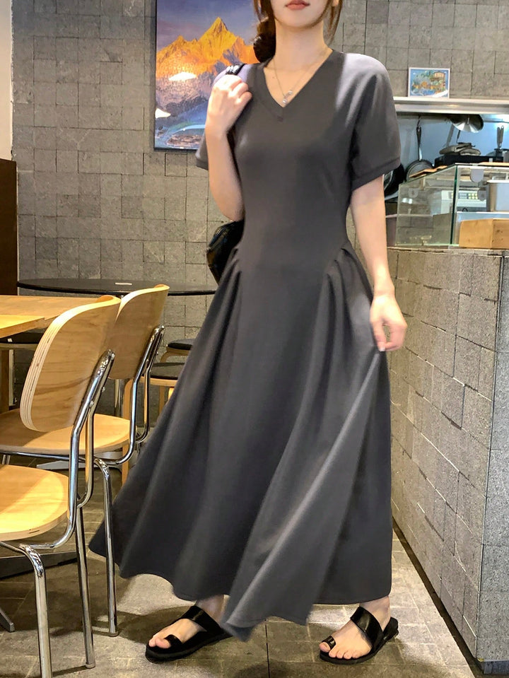 Rochie midi SHEIN, alb