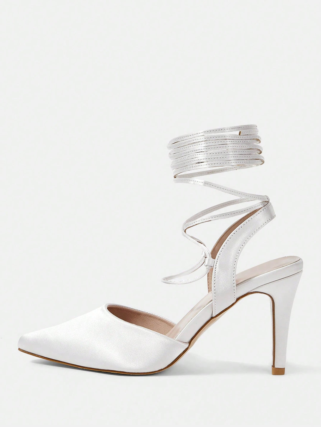 Pantofi cu toc SHEIN, bej