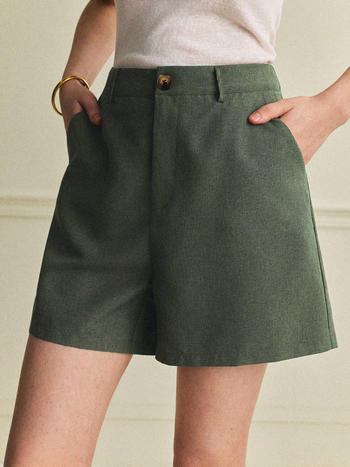 Pantaloni scurți SHEIN, verde