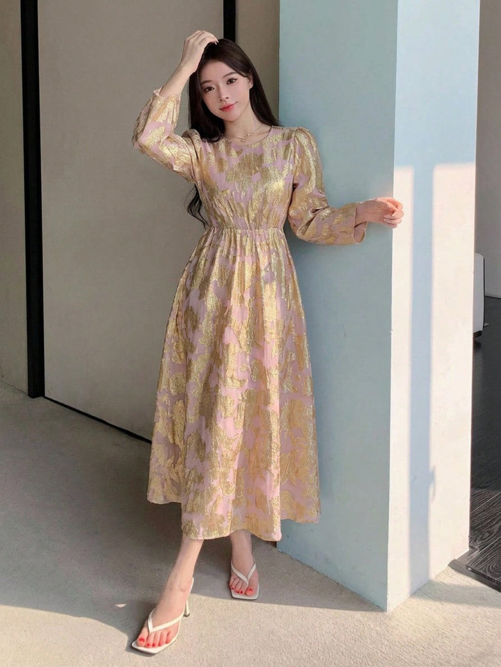 Rochie maxi SHEIN, roz