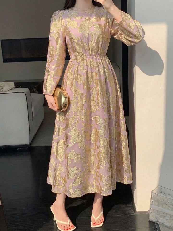 Rochie maxi SHEIN, roz