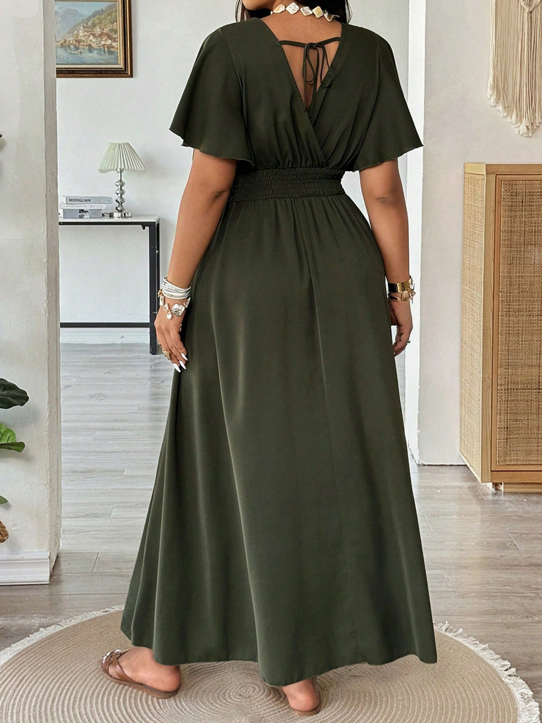 Rochie SHEIN, verde