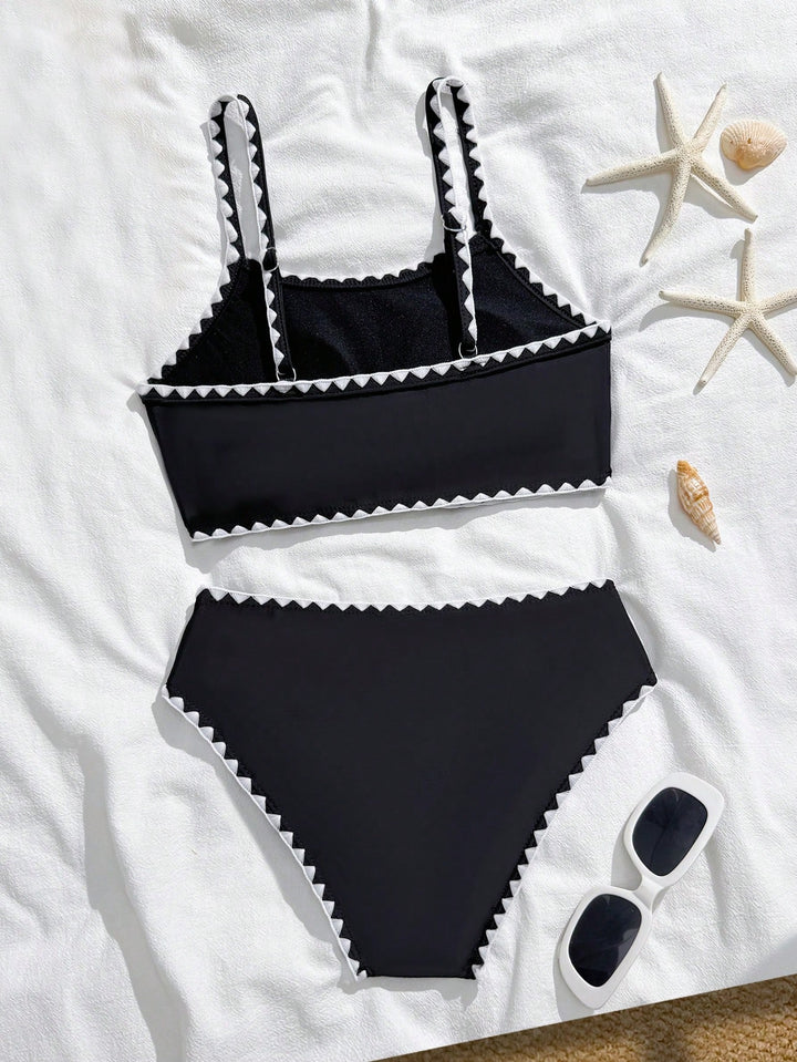 Set bikini SHEIN, negru