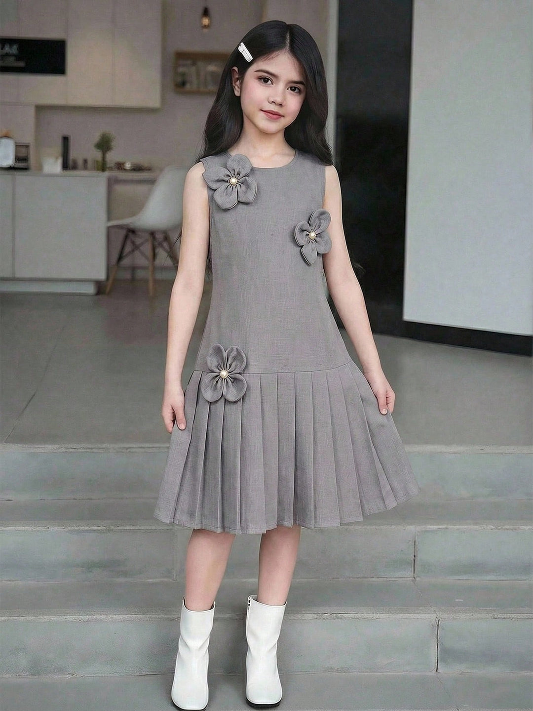 Rochie SHEIN, gri