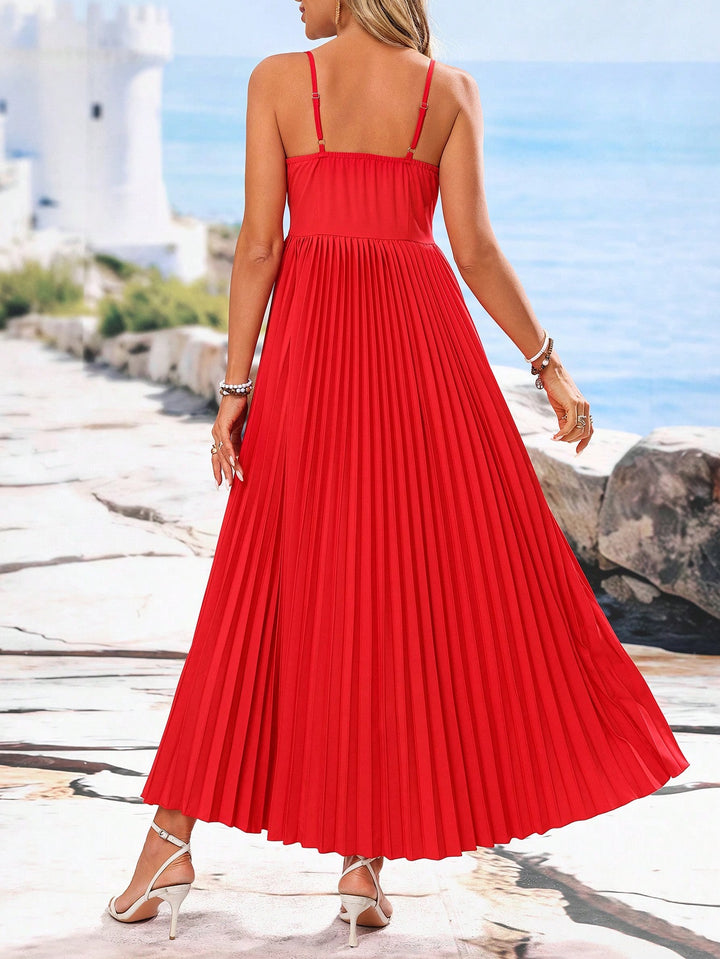 Rochie maxi SHEIN, roșu