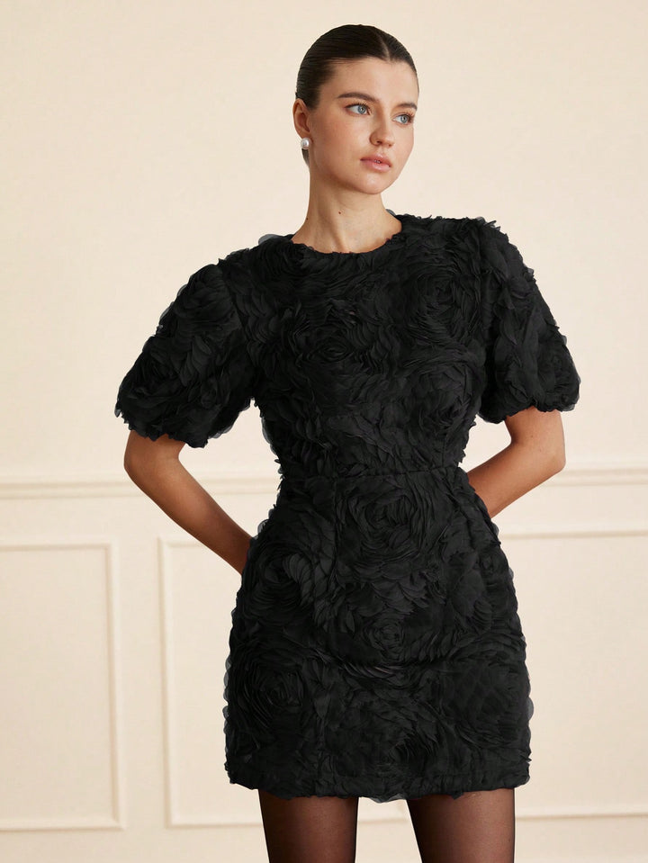 Rochie mini SHEIN, negru