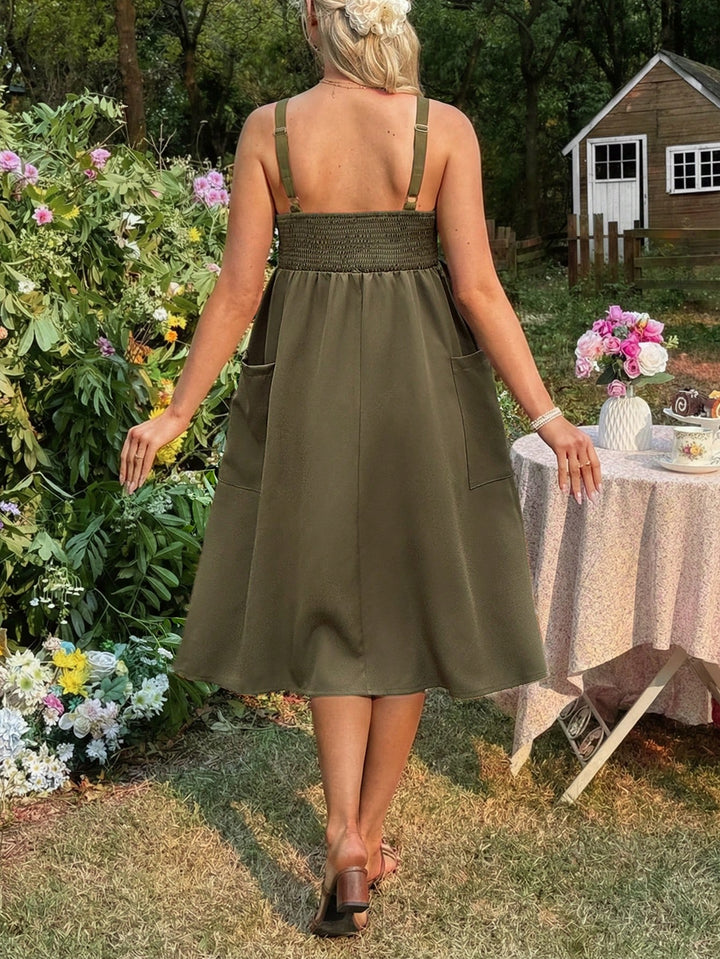 Rochie SHEIN, kaki