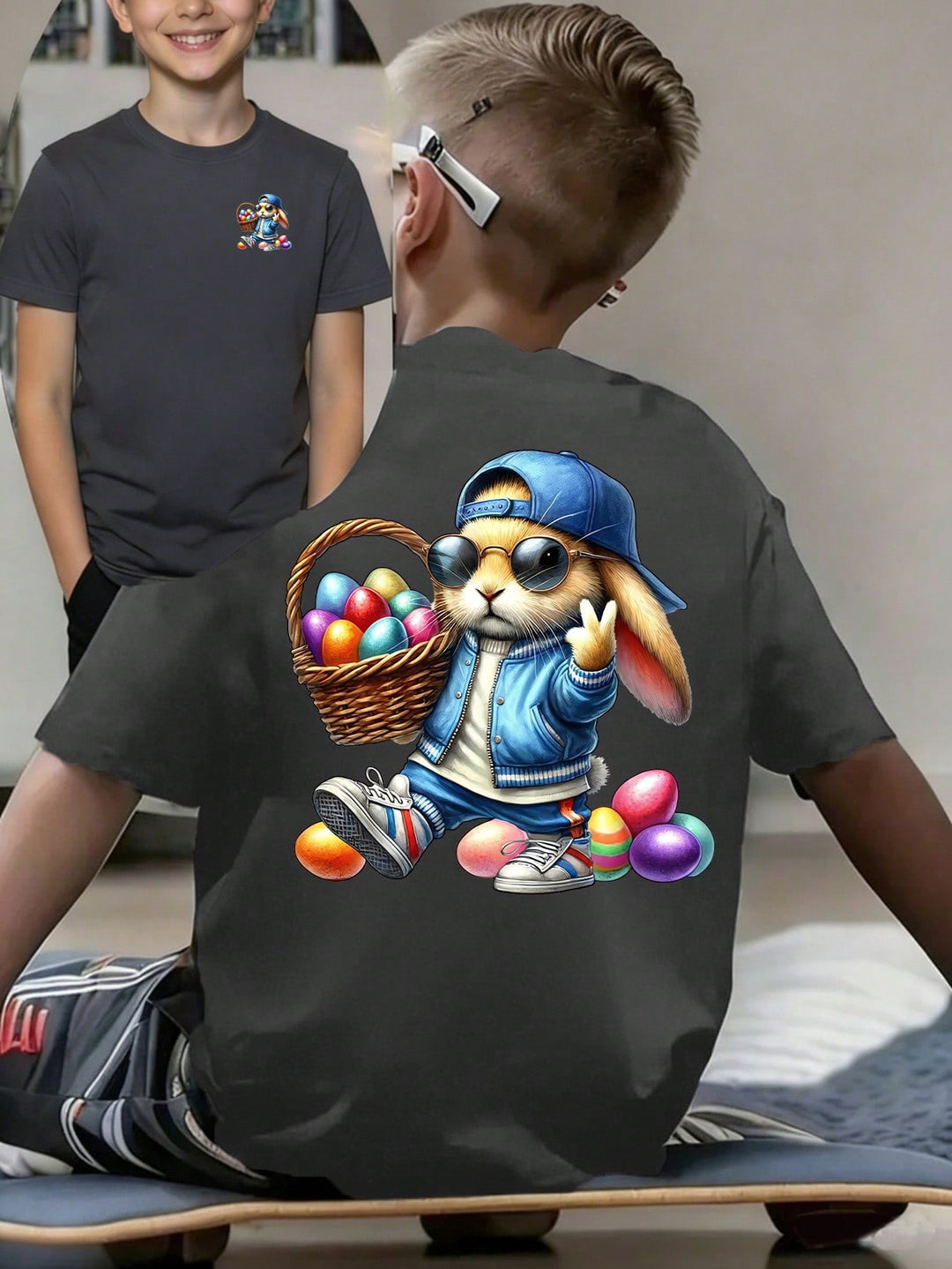 Tricou SHEIN, gri