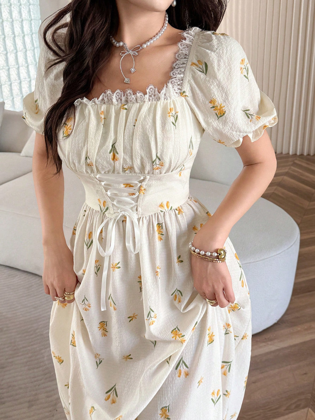 Rochie maxi SHEIN, mix culori