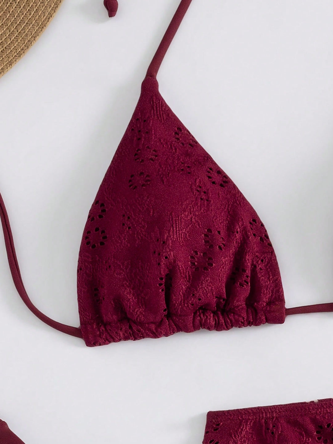 Set bikini SHEIN, roșu