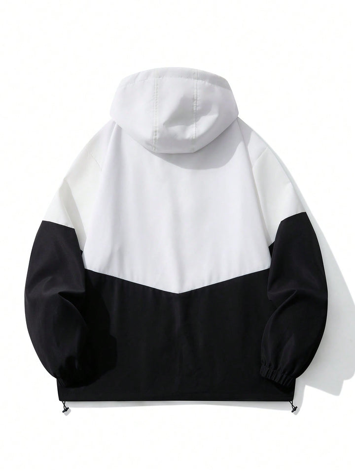 Jachetă windbreaker SHEIN, negru