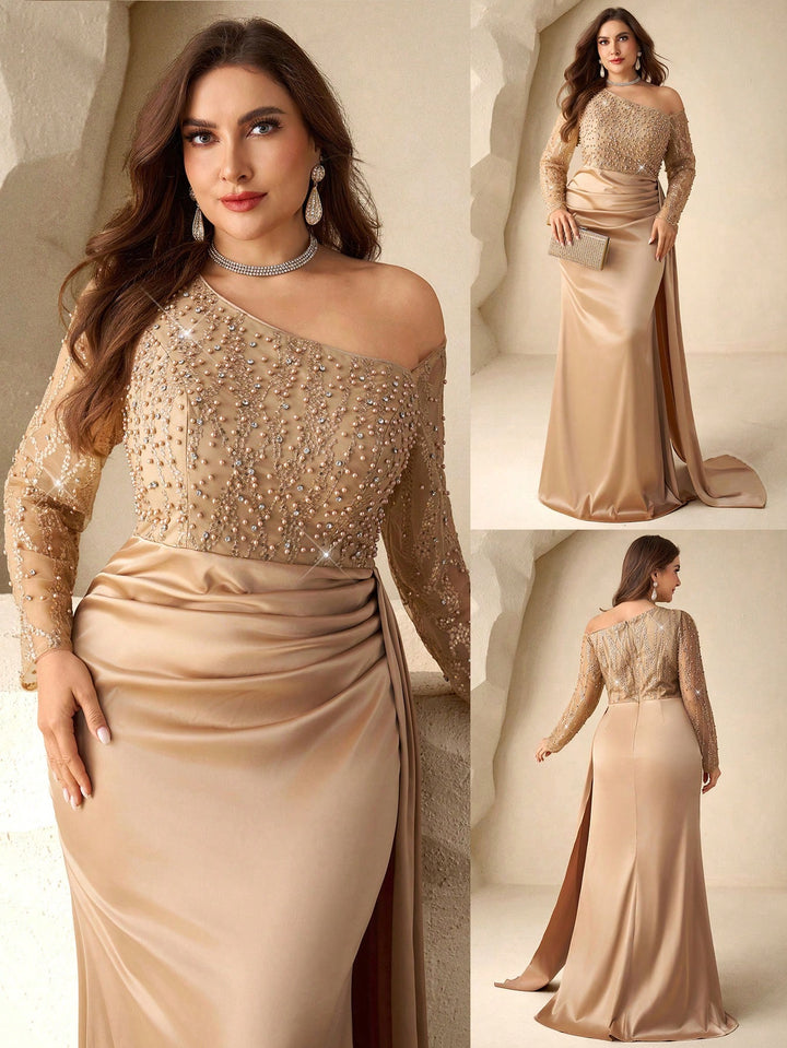Rochie SHEIN, auriu
