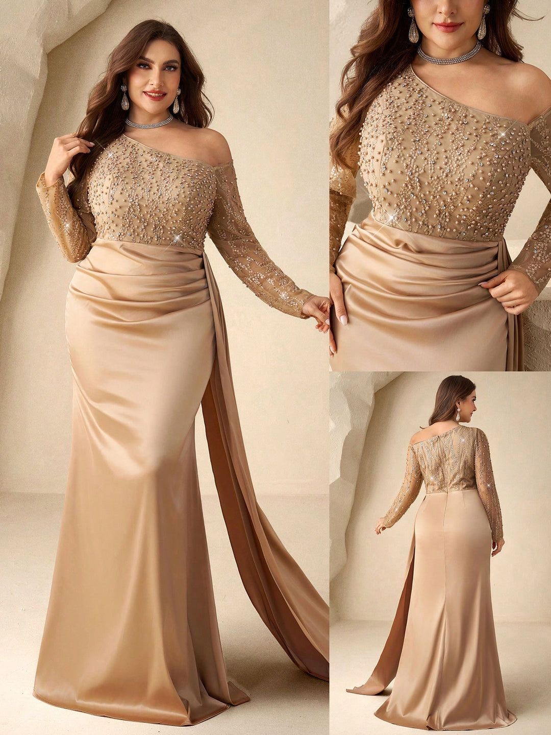 Rochie SHEIN, auriu