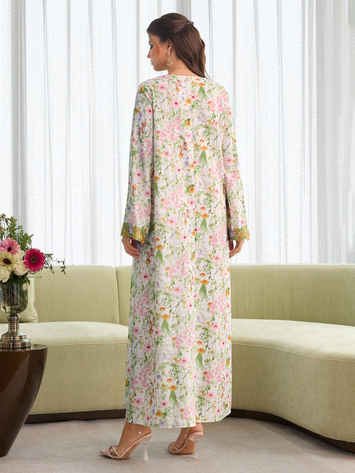 Rochie maxi SHEIN, mix culori