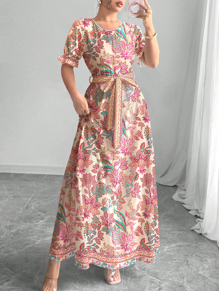 Rochie maxi SHEIN, mix culori
