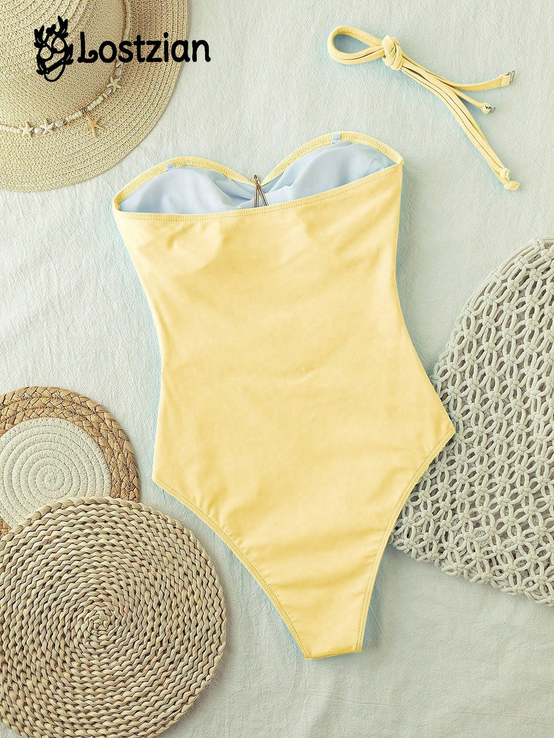 Set bikini SHEIN, galben