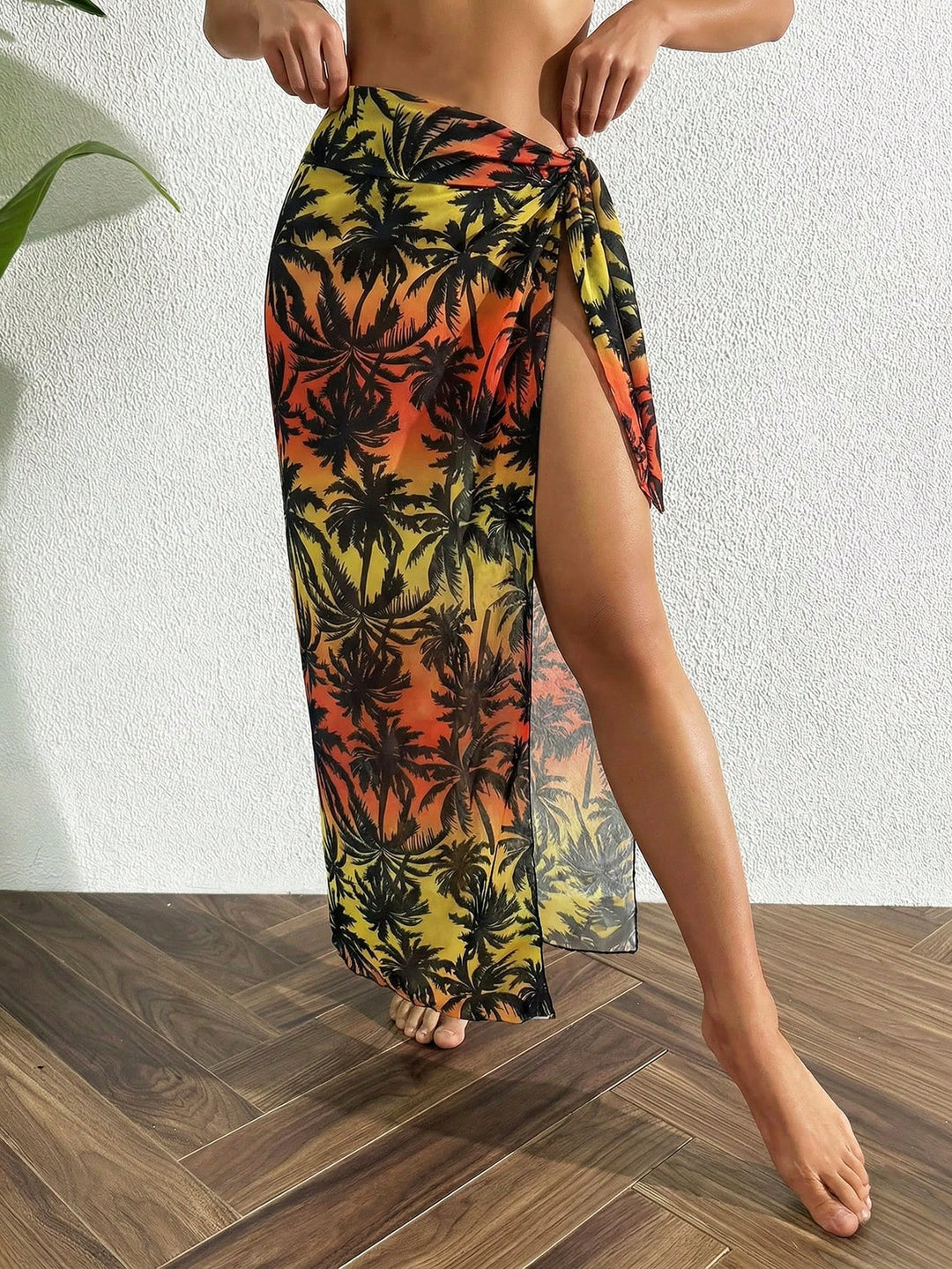 Fusta de plaja SHEIN, mix culori
