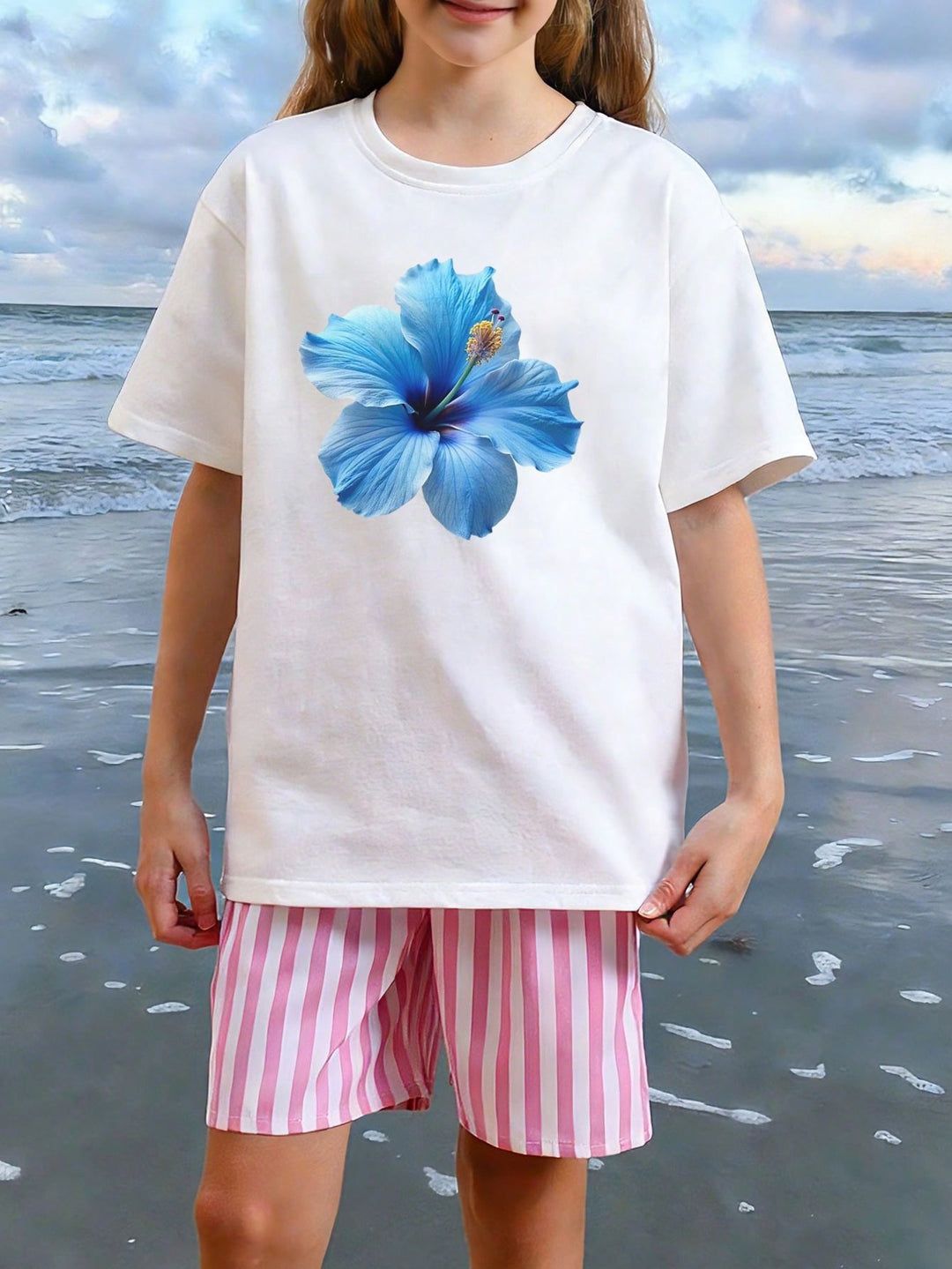 Tricou SHEIN, alb