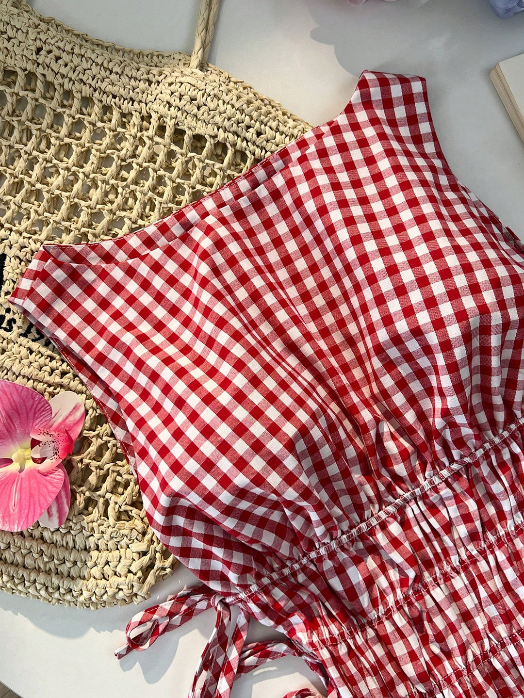 Bluza cropped fără mâneci SHEIN, mix culori