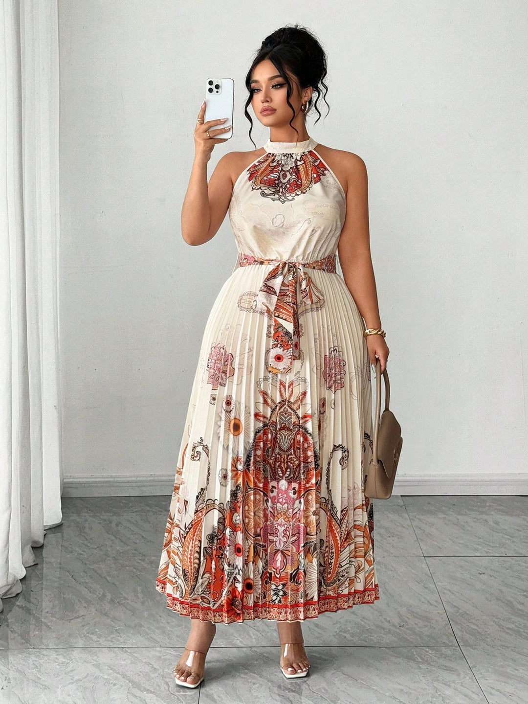 Rochie SHEIN, portocaliu