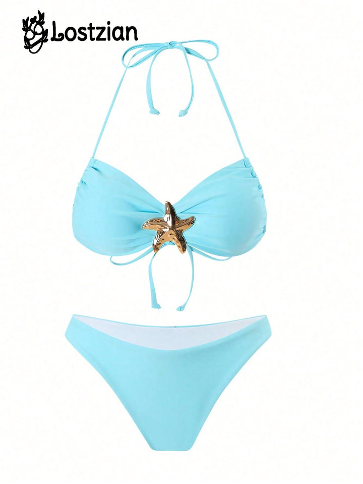 Set bikini SHEIN, albastru