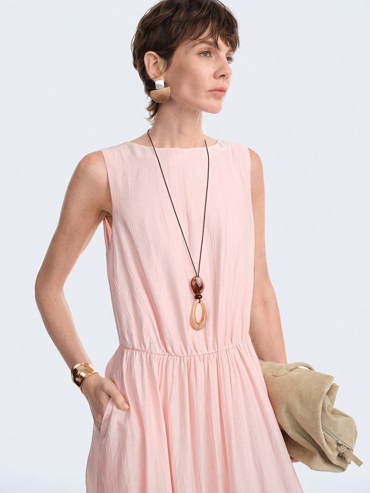 Rochie maxi SHEIN, roz