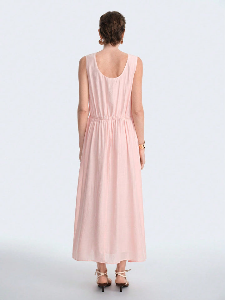 Rochie maxi SHEIN, roz