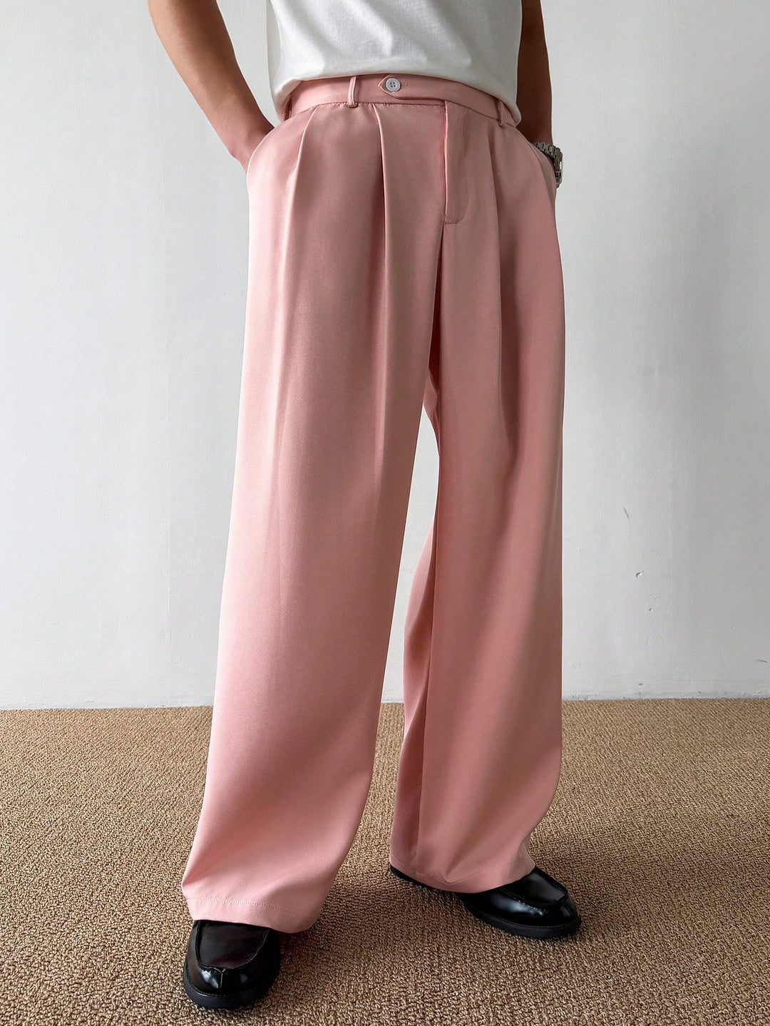 Pantalon SHEIN, roz