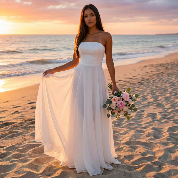 Rochie de mireasă SHEIN, alb