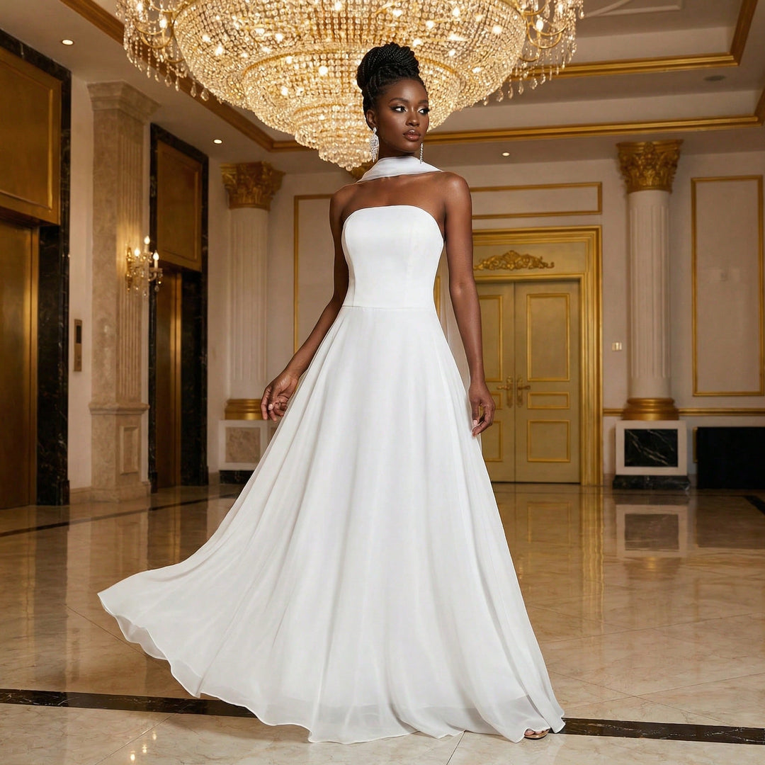 Rochie de mireasă SHEIN, alb