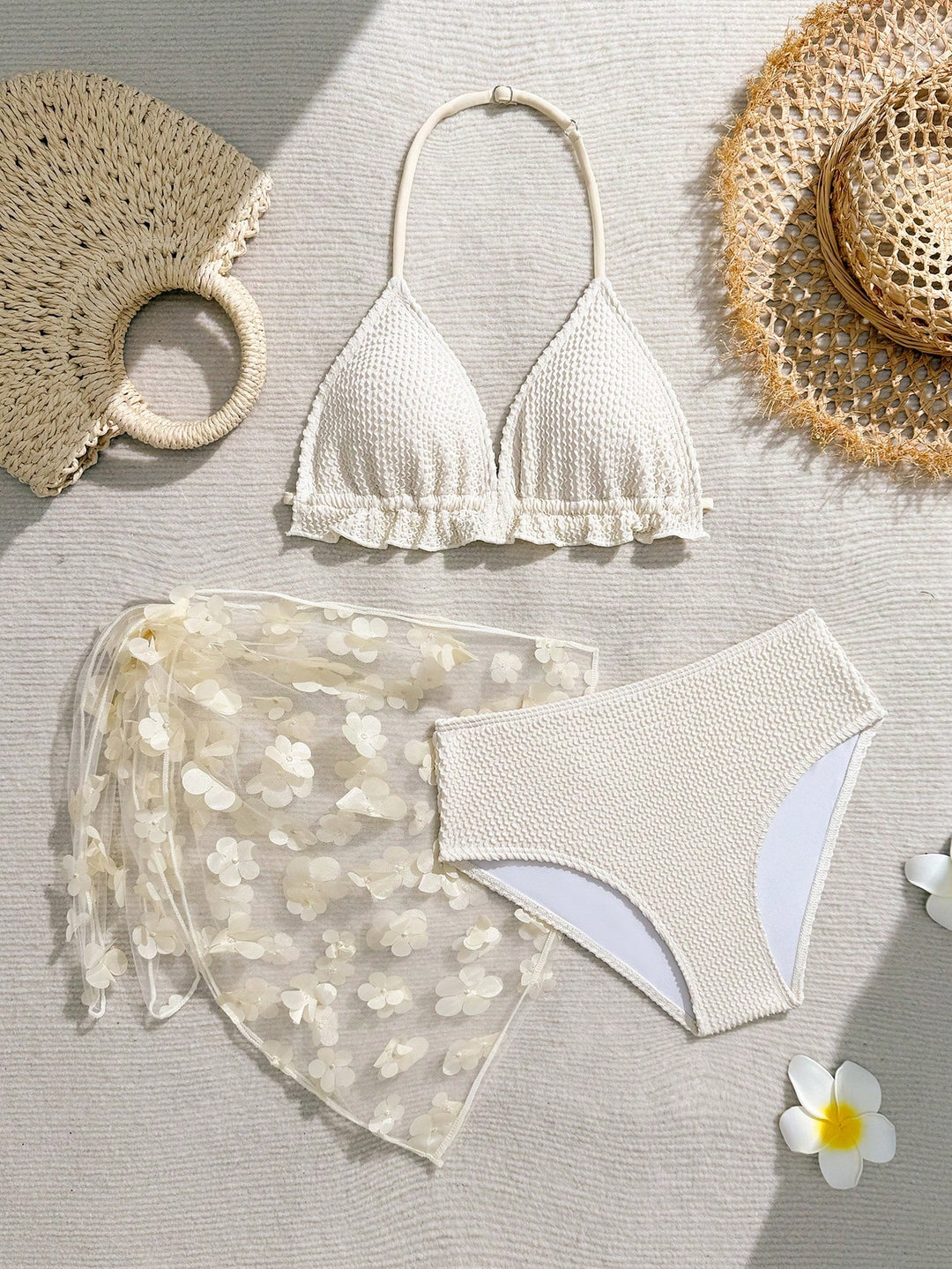 Set bikini SHEIN, bej