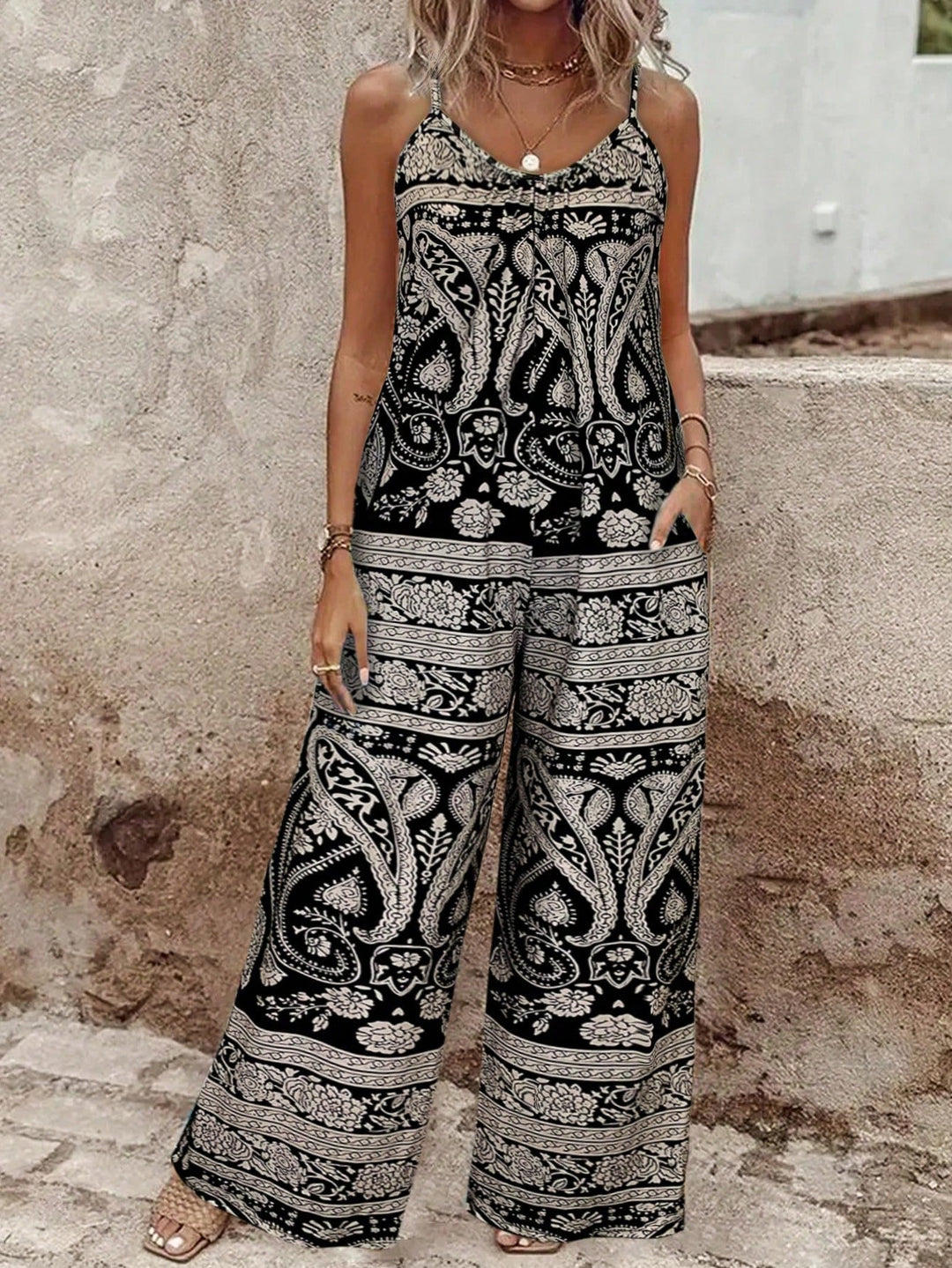 Salopetă lungă SHEIN, mix culori