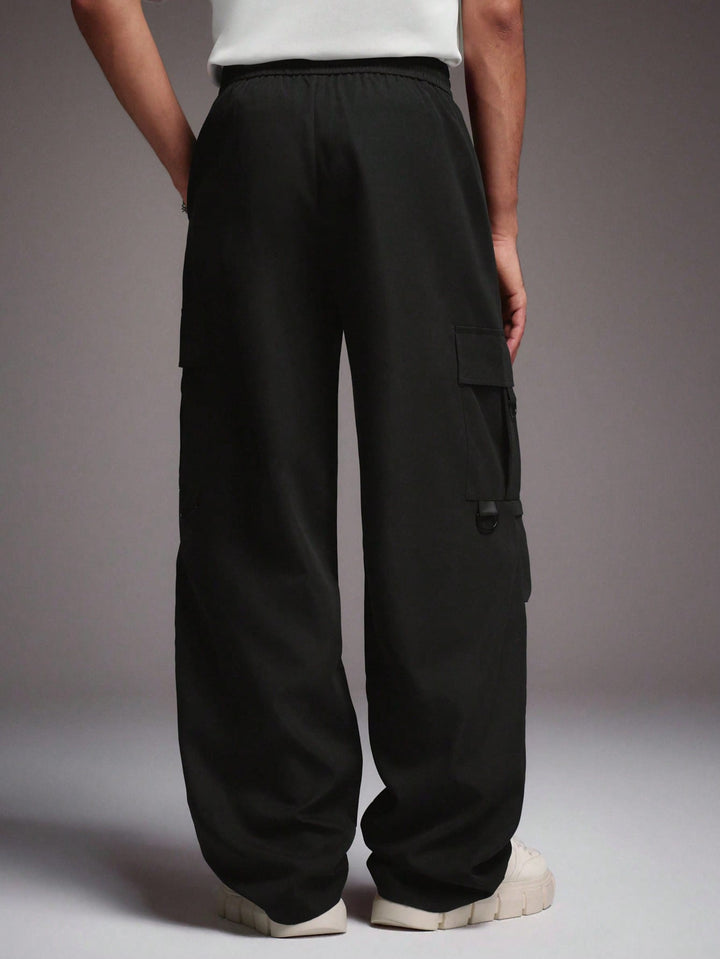 Pantalon SHEIN, negru