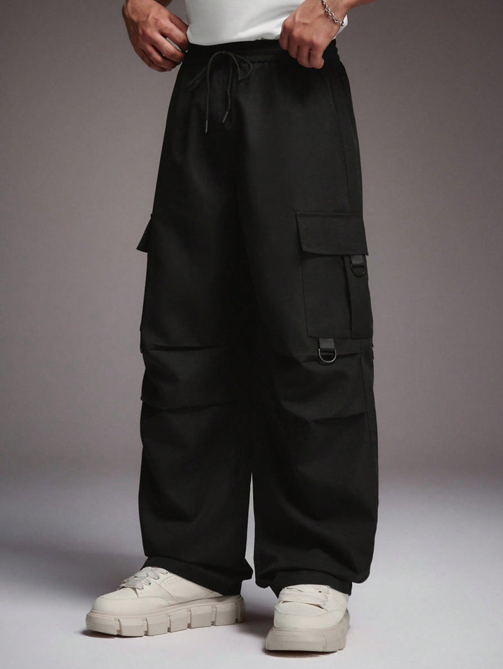Pantalon SHEIN, negru