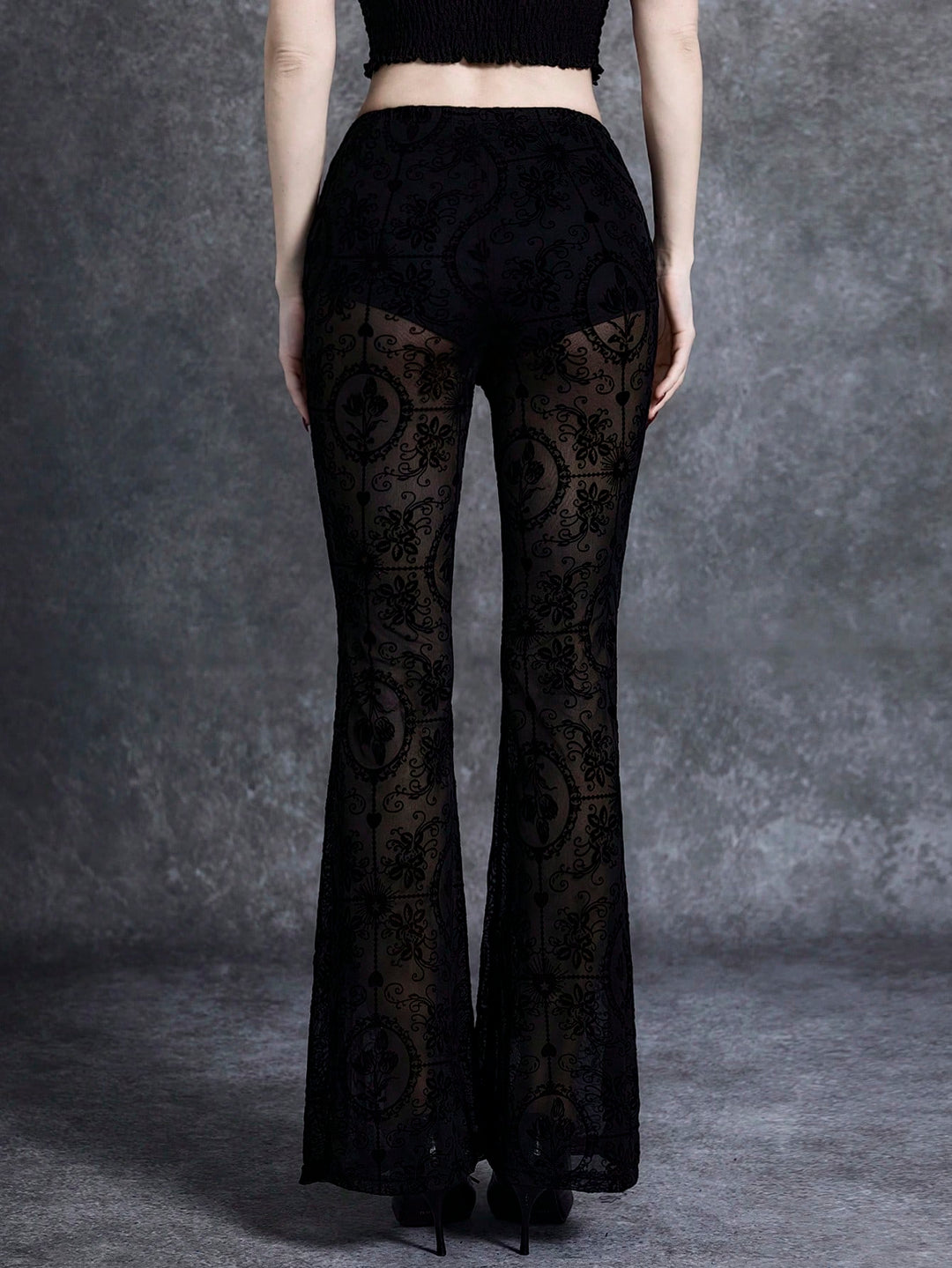Pantaloni SHEIN, negru