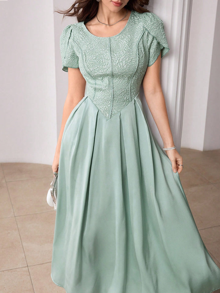 Rochie maxi SHEIN, verde