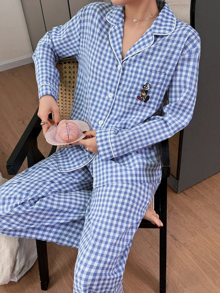 Pijama SHEIN, albastru