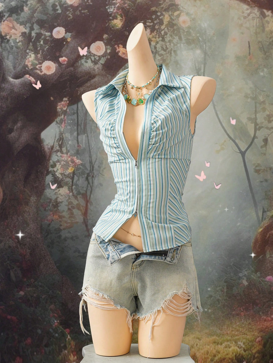 Top SHEIN, mix culori