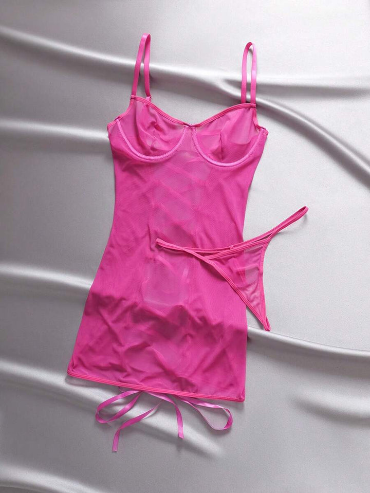 Set lenjerie SHEIN, roz